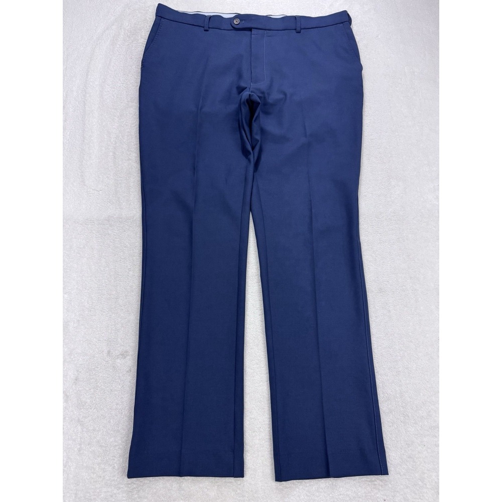 Peter Millar Pants Men 38x32 Blue Crown Sport Golf Slacks MA22EB50FB Retail $145
